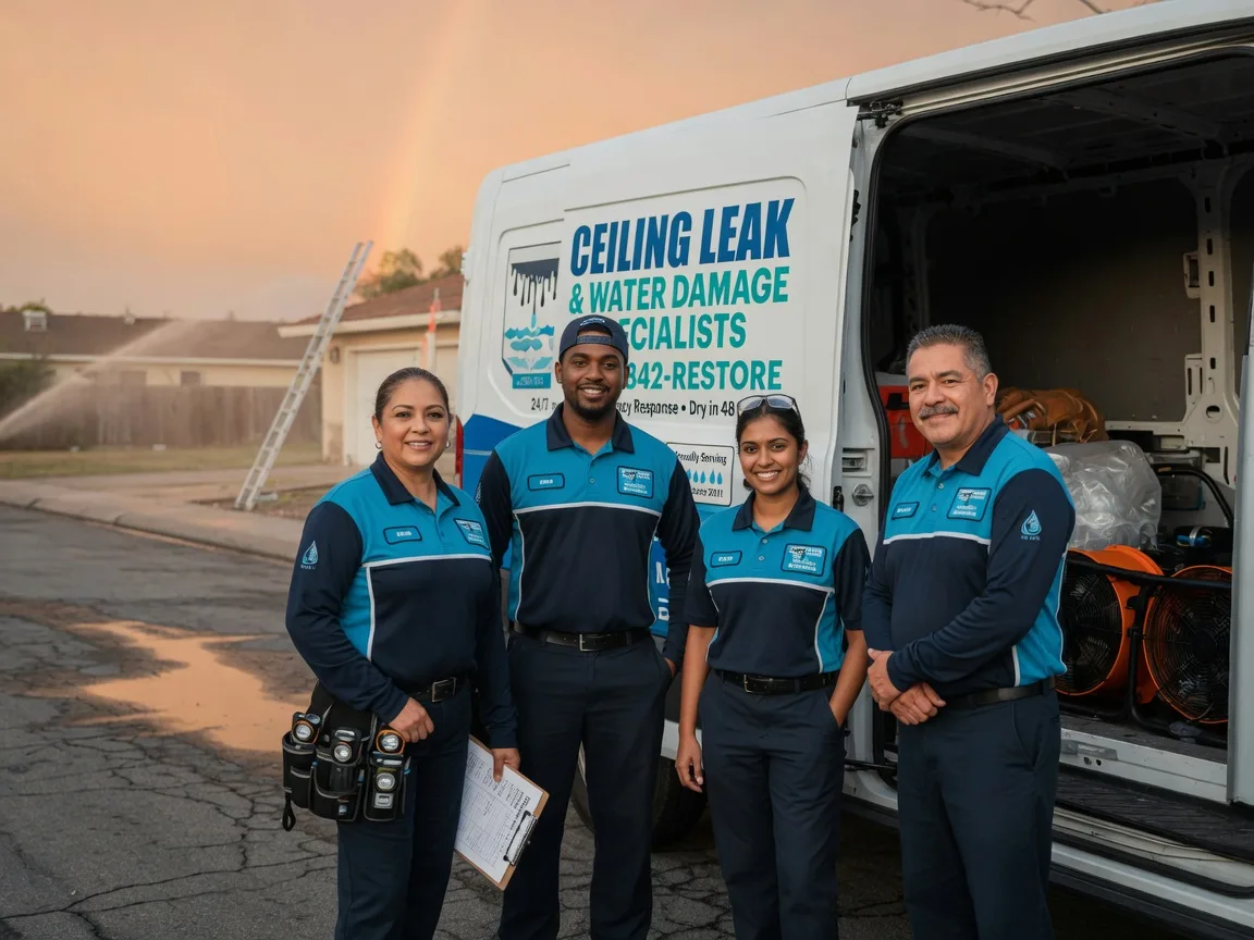 Ceiling Leak Cleanup company in Mcadoo, PA