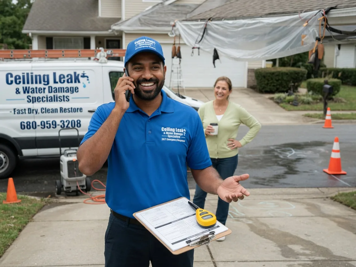 Ceiling Leak Cleanup Mcadoo, PA FAQs